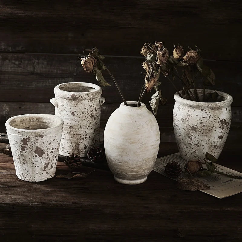 Amphorae Ceramic Vase